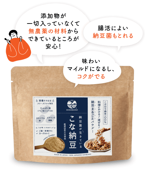 こな納豆の口コミは？