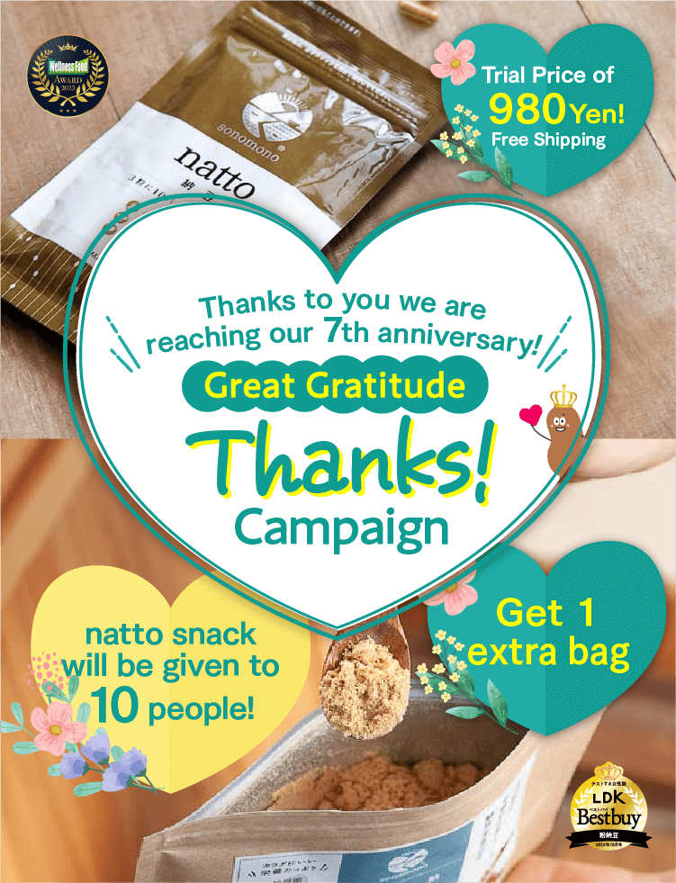 Thanks to you we are reaching our 7th anniversary!For this reason, we are celebrating with a "Great Gratitude Campaign"