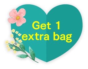 Get 1 extra bag