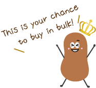 This is your chance to buy in bulk!