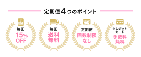 定期便4つのポイント