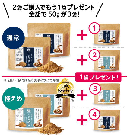 こな納豆キャンペーン・セール