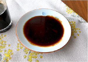 こな納豆と醤油で、だししょうゆレシピ