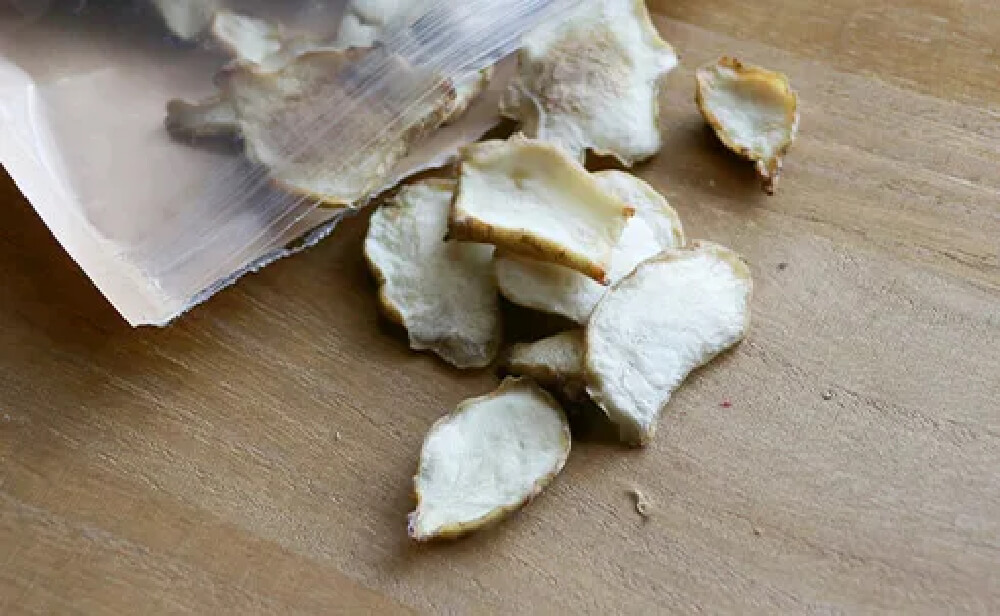 Jerusalem artichoke chips