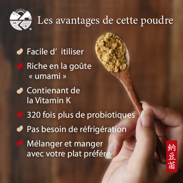 Les avantages de cette poudre
