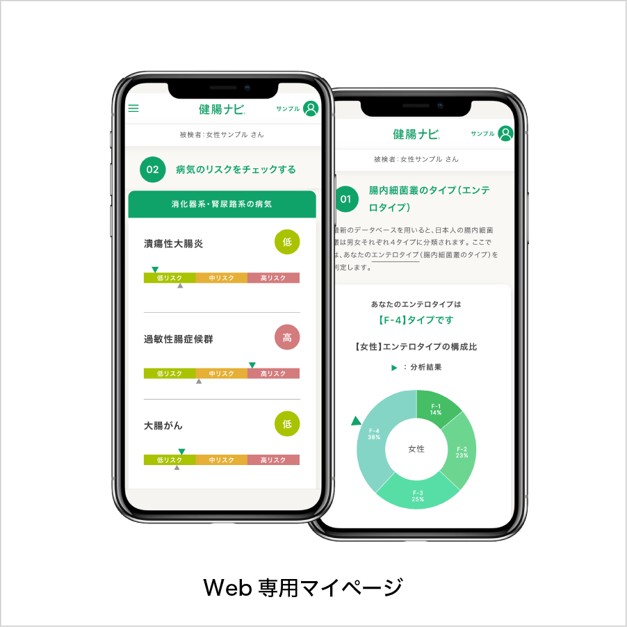 Web専用マイページのイメージ