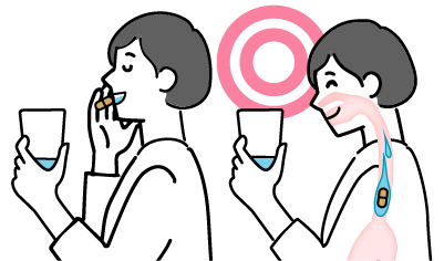 カプセルの上手な飲み方